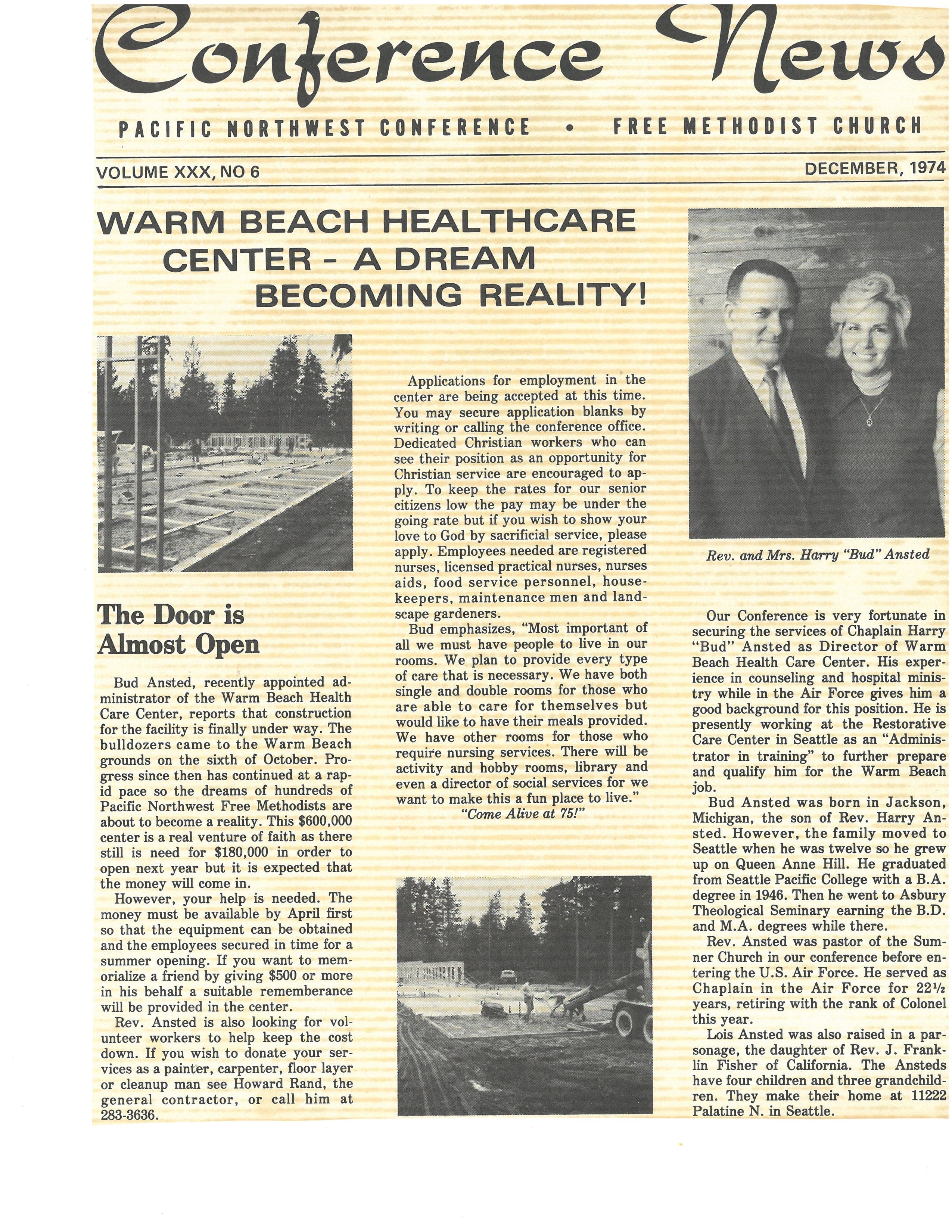 Healthcare Center Dream Becomes Reality