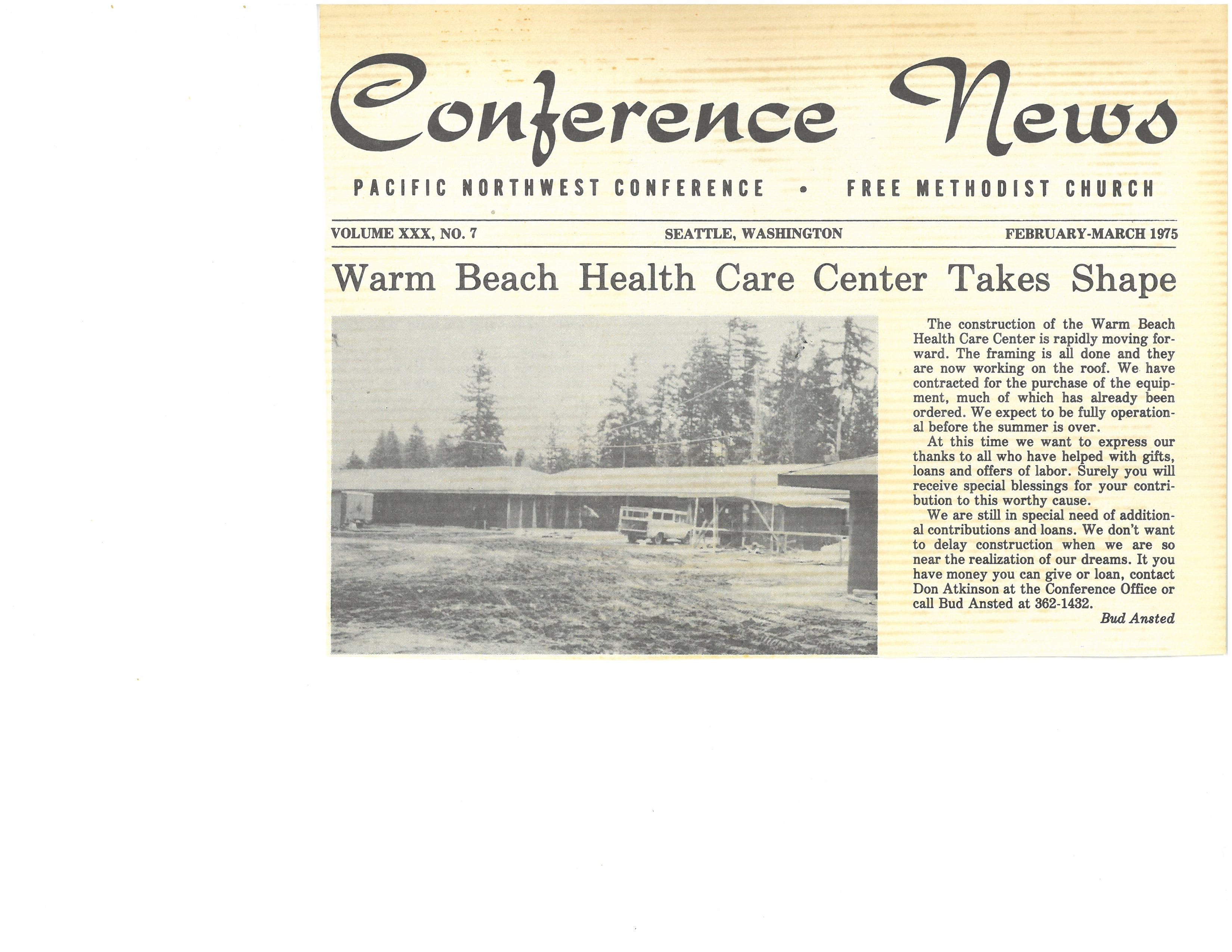 Health Care Center Takes Shape