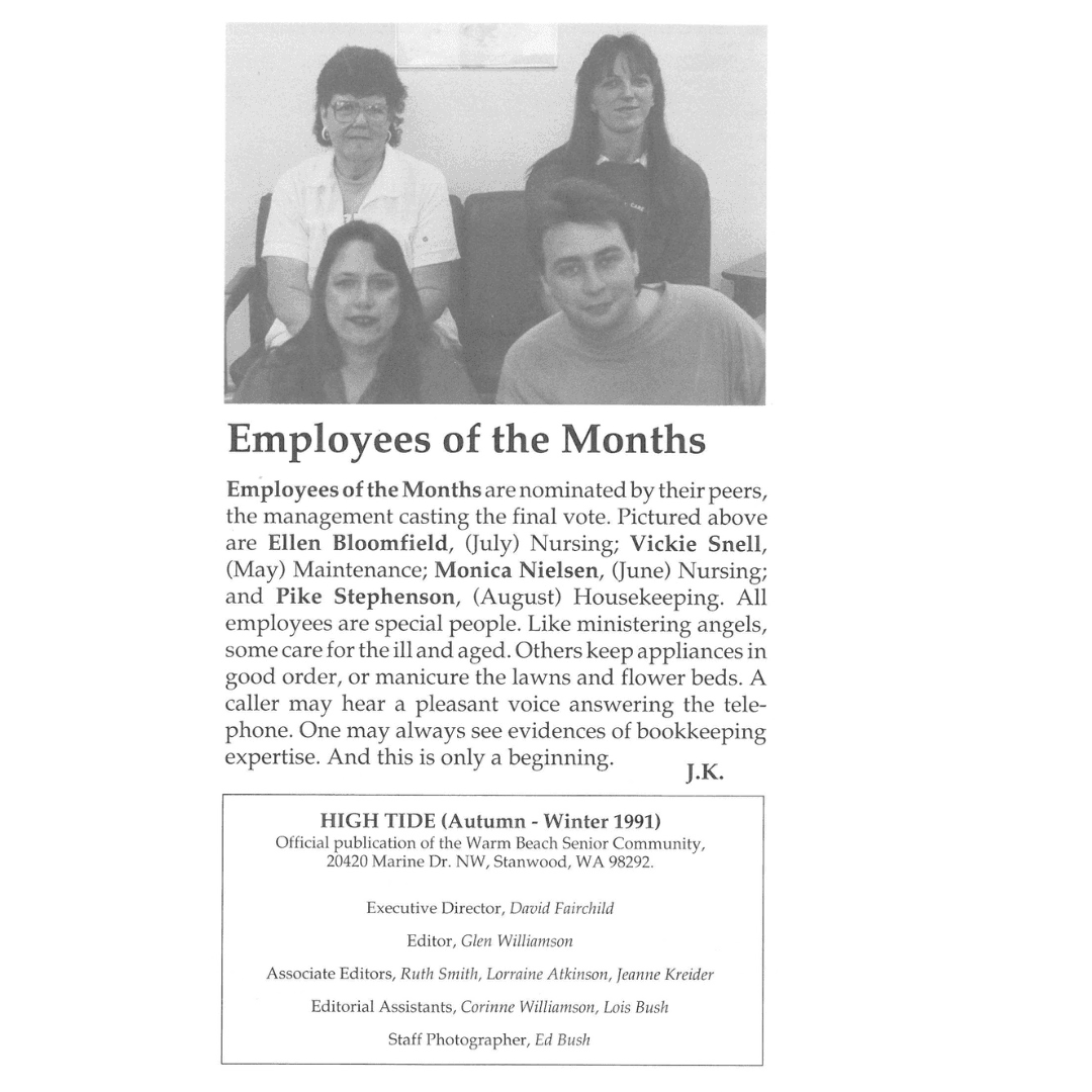 Employee Recognition Program