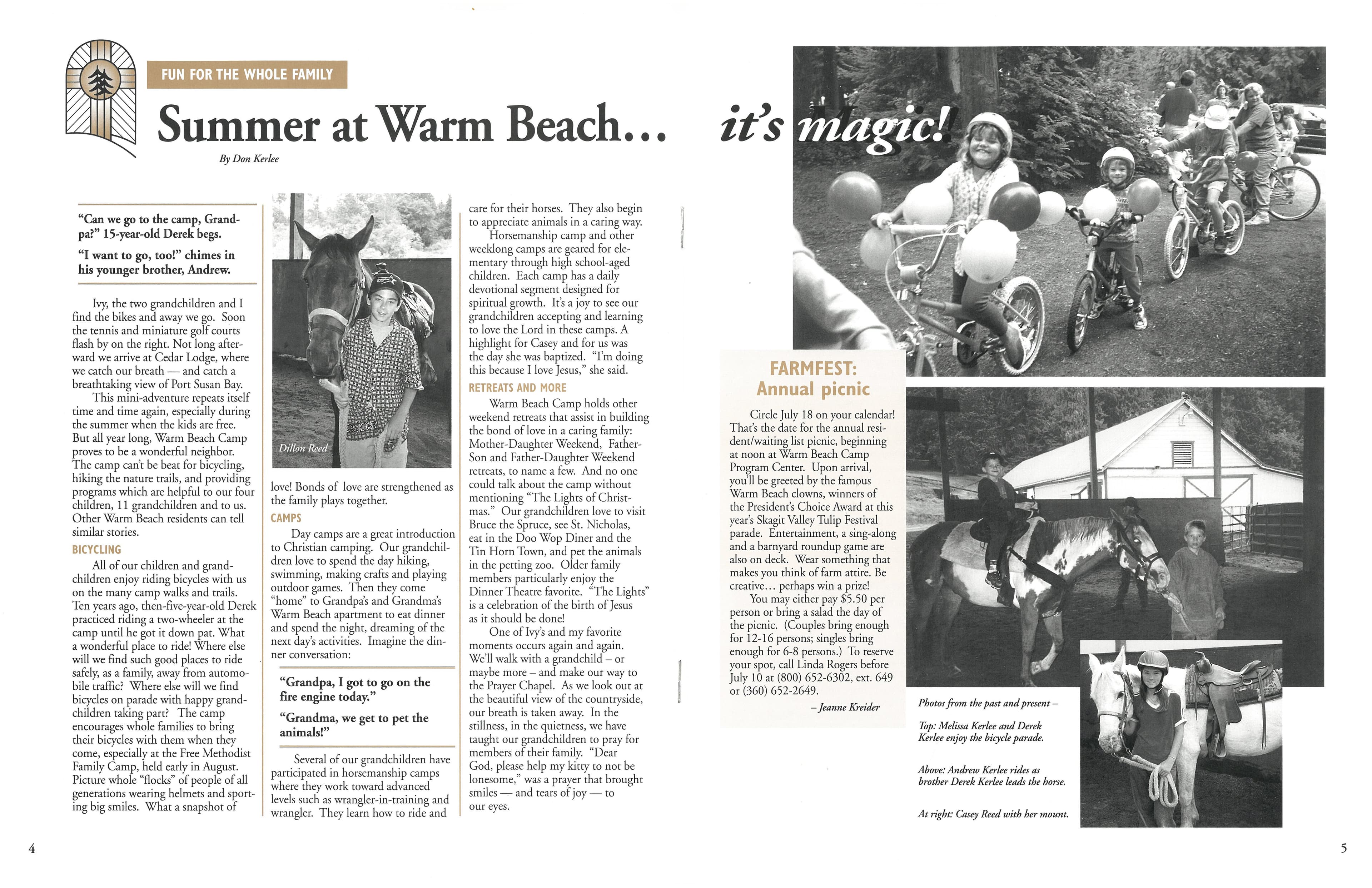 Summer Magic at Warm Beach