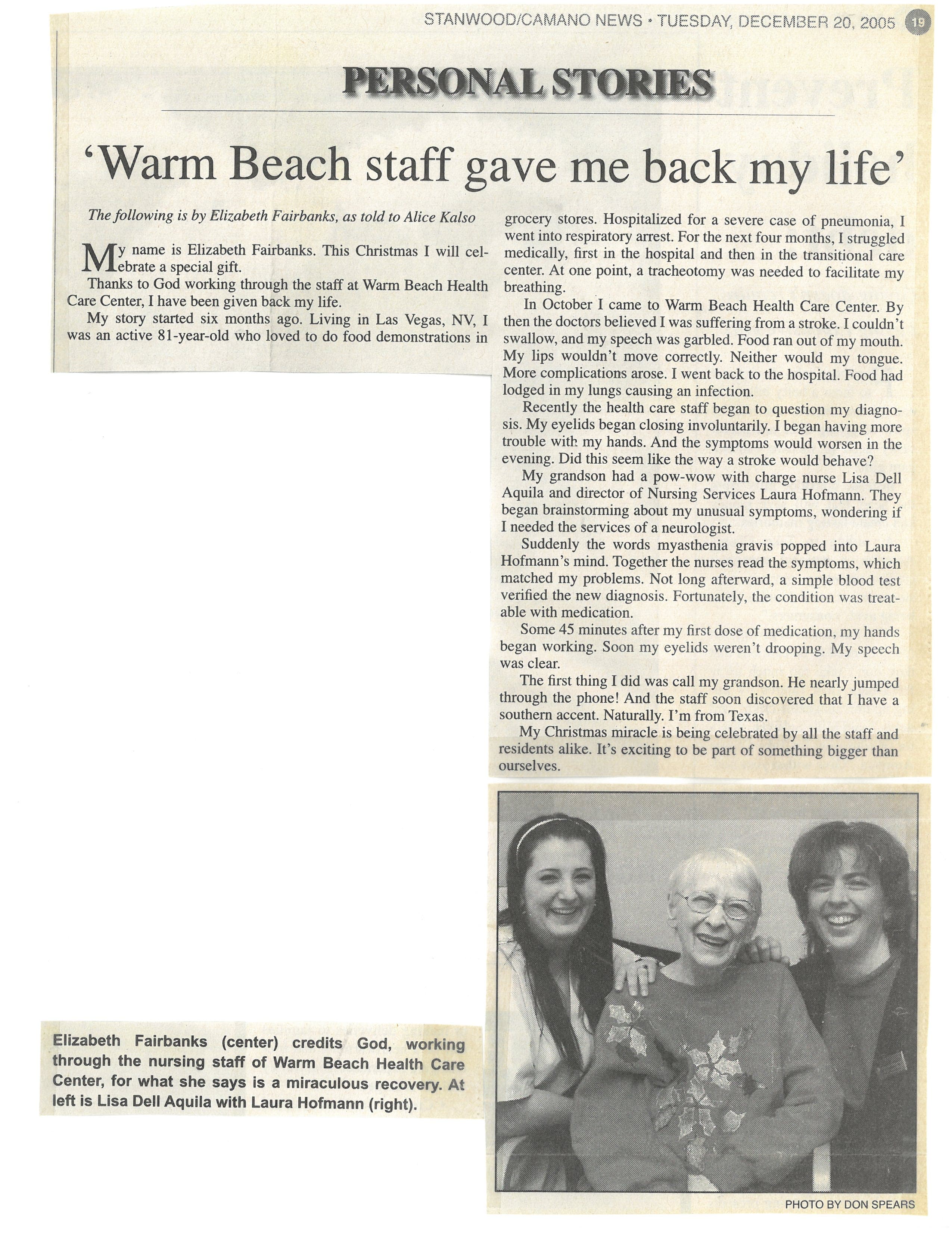 Dedicated Staff Members