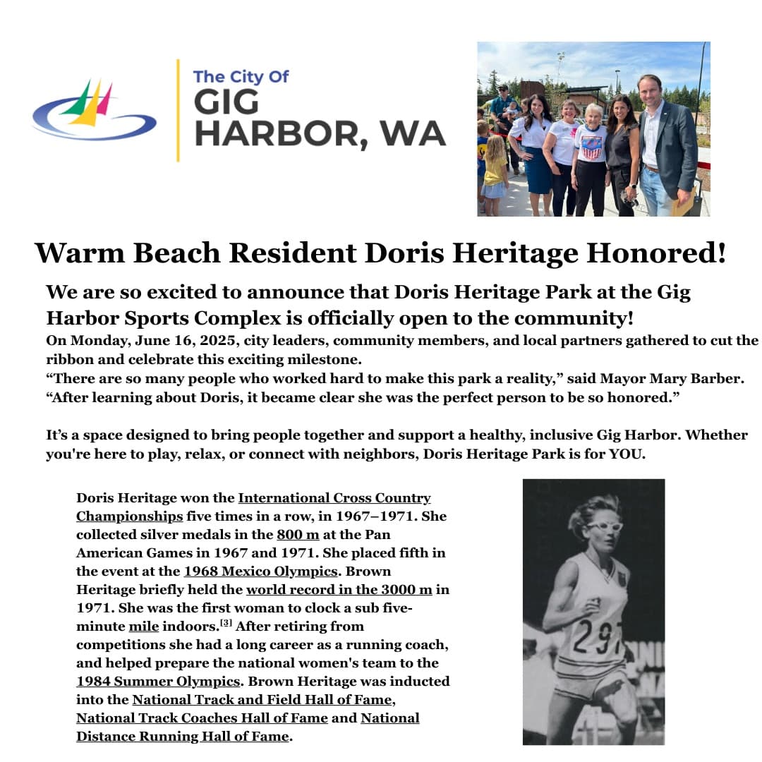 Doris Heritage: Olympian & Warm Beach Treasure