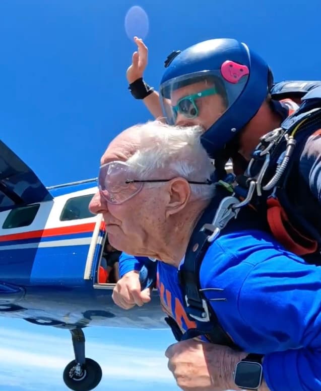90 Years Young and 13,000 Feet in the Air!