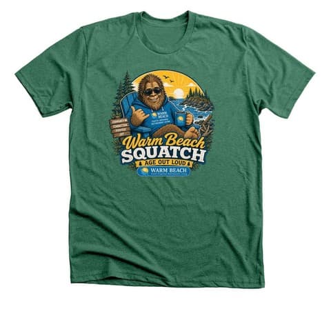 Squatch “Age Out Loud” Tee