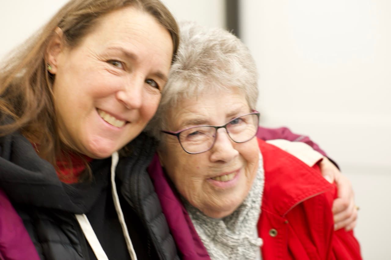 Family connection at Warm Beach