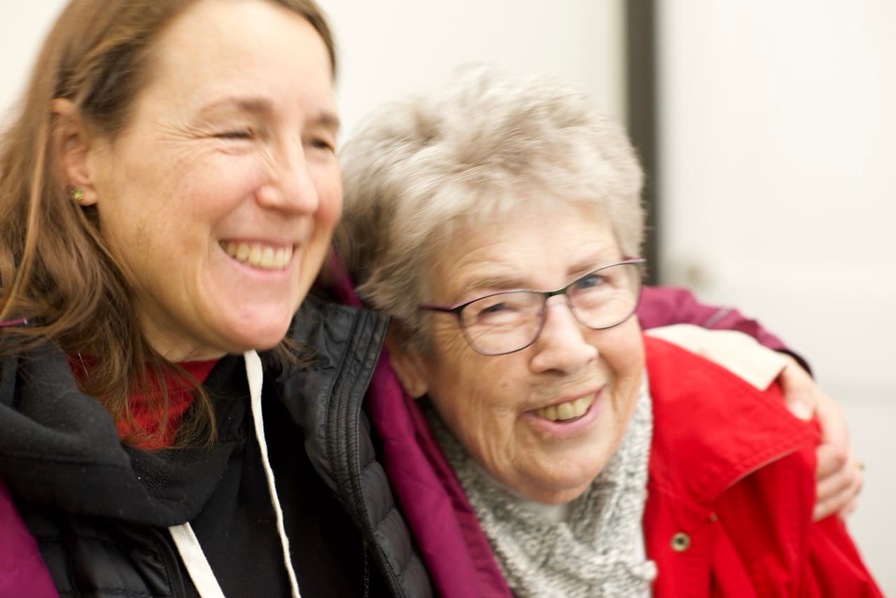 Family connection at Warm Beach