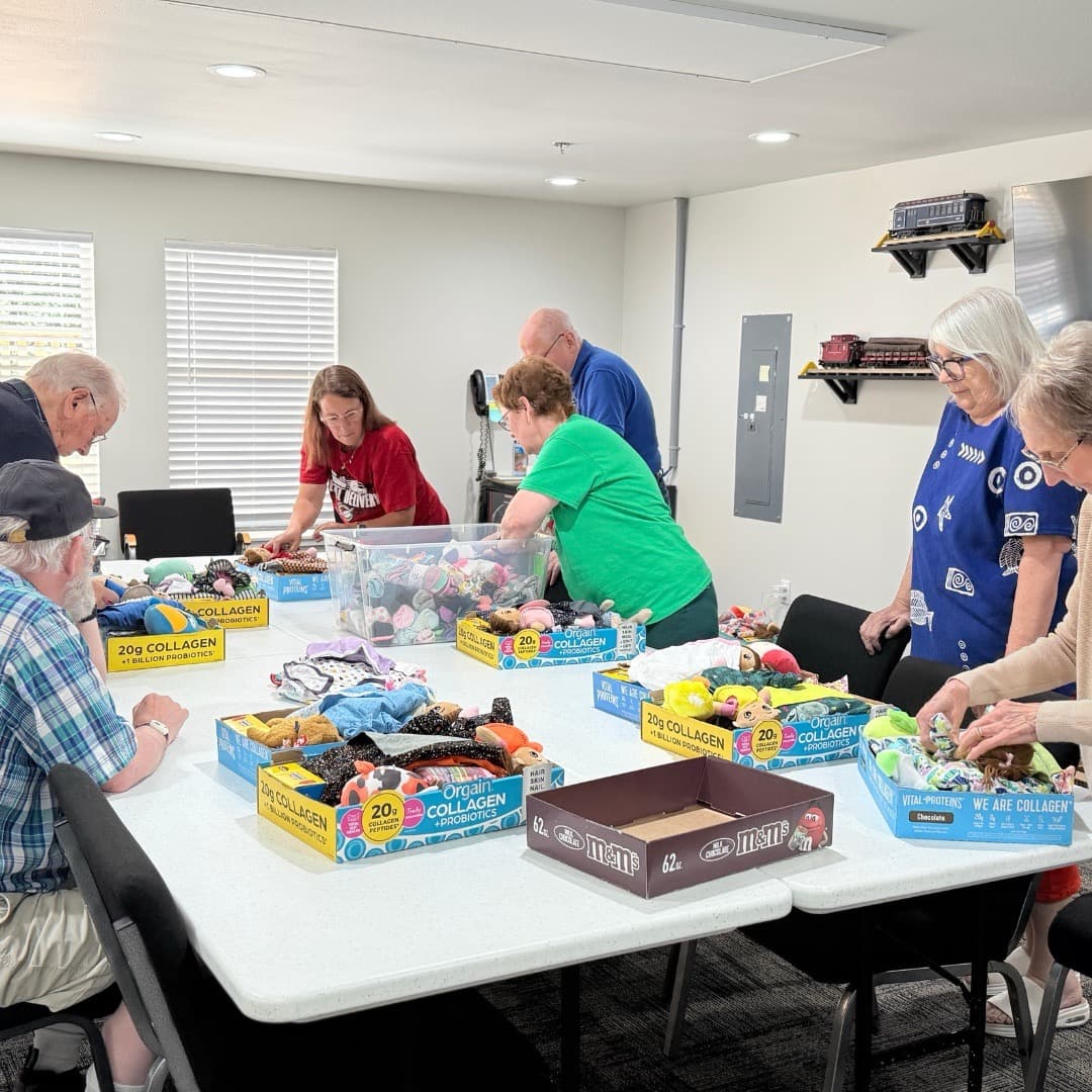 Operation Christmas Child group activity